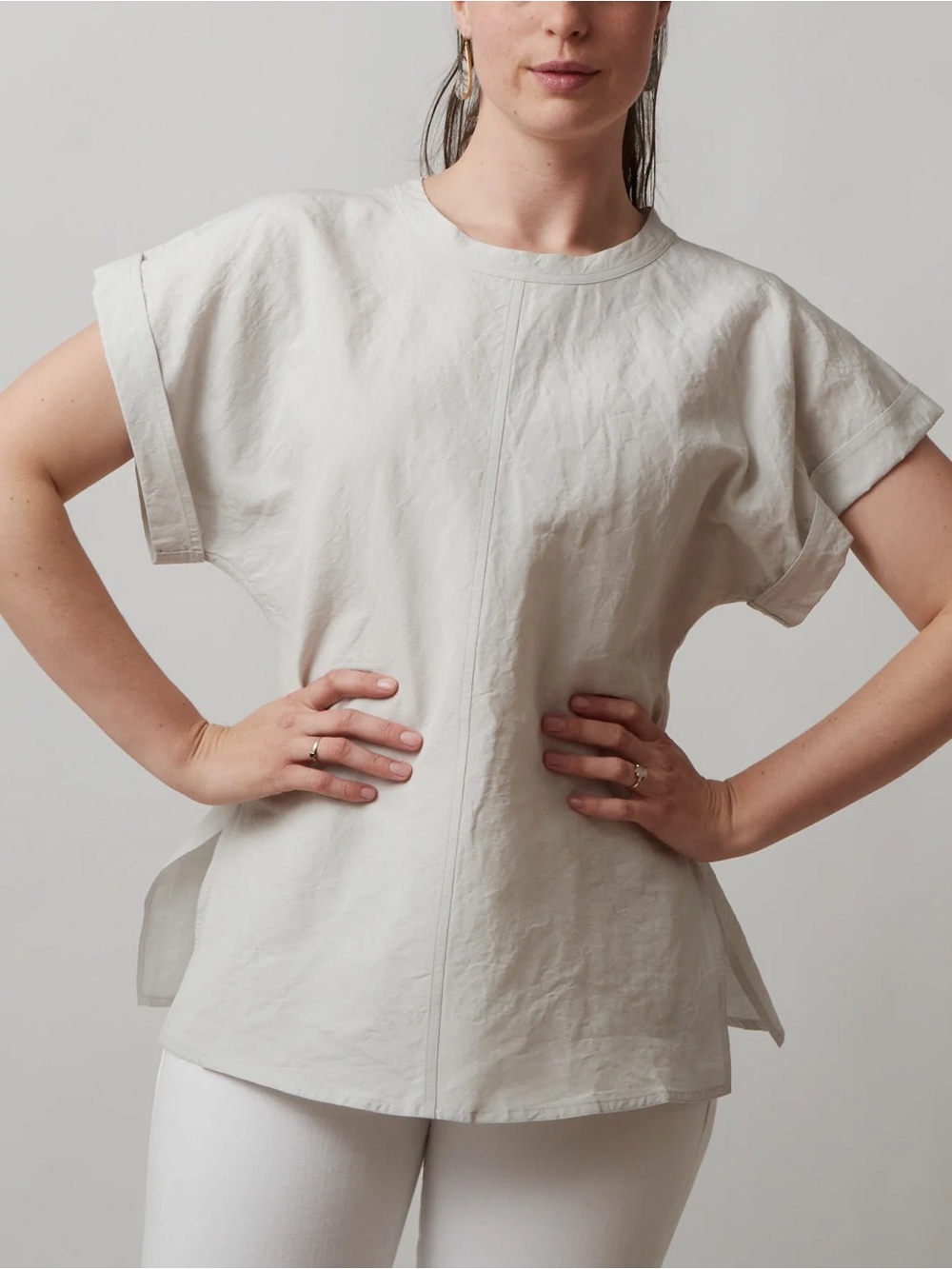 Sofie D’Hoore Raglan Linen Cotton Blend Barbara Top